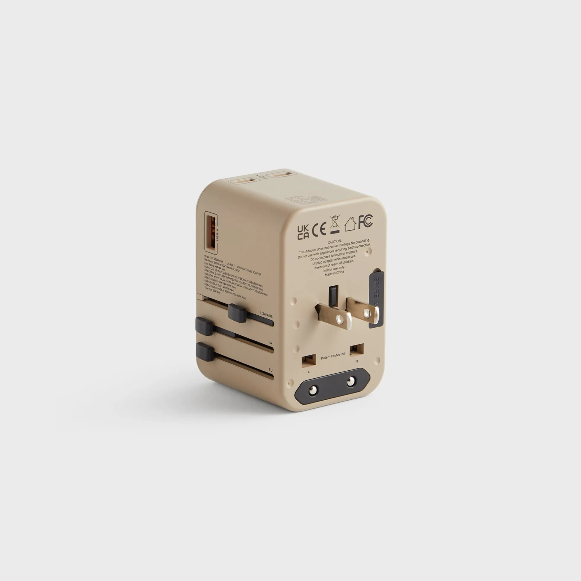 Adaptateur secteur universel Kith pour TUMI 65 W