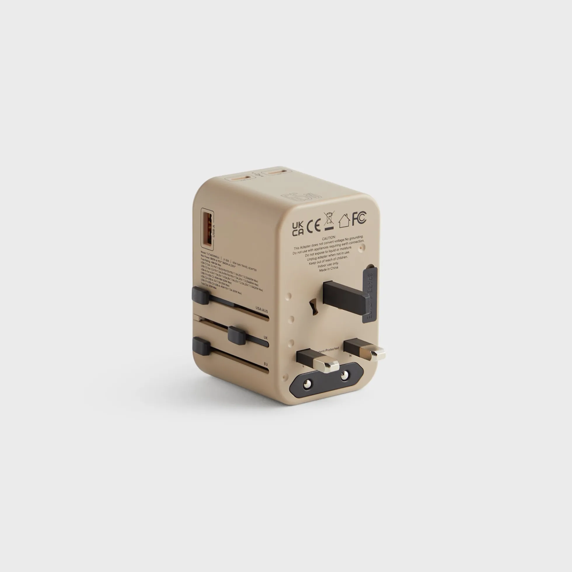 Adaptateur secteur universel Kith pour TUMI 65 W