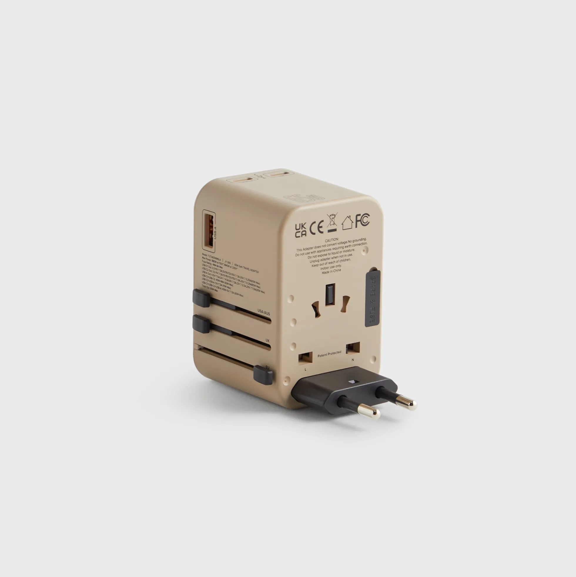 Adaptateur secteur universel Kith pour TUMI 65 W