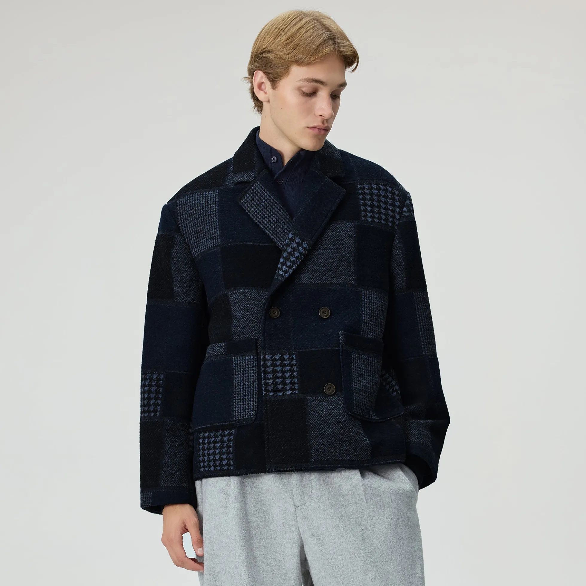 Blazer Kith Patchwork en laine Raya