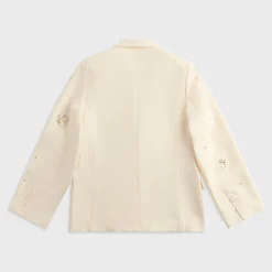 Blazer oversize orné