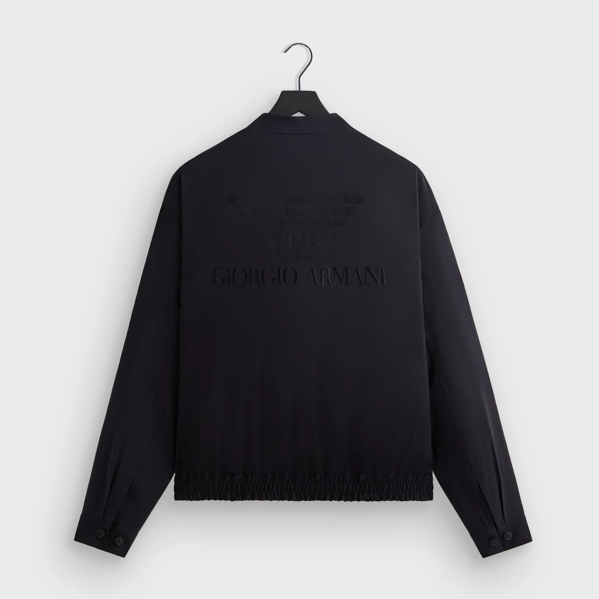 Blouson aviateur sans col Giorgio Armani & Kith