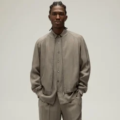 Blouson aviateur soyeux Giorgio Armani & Kith