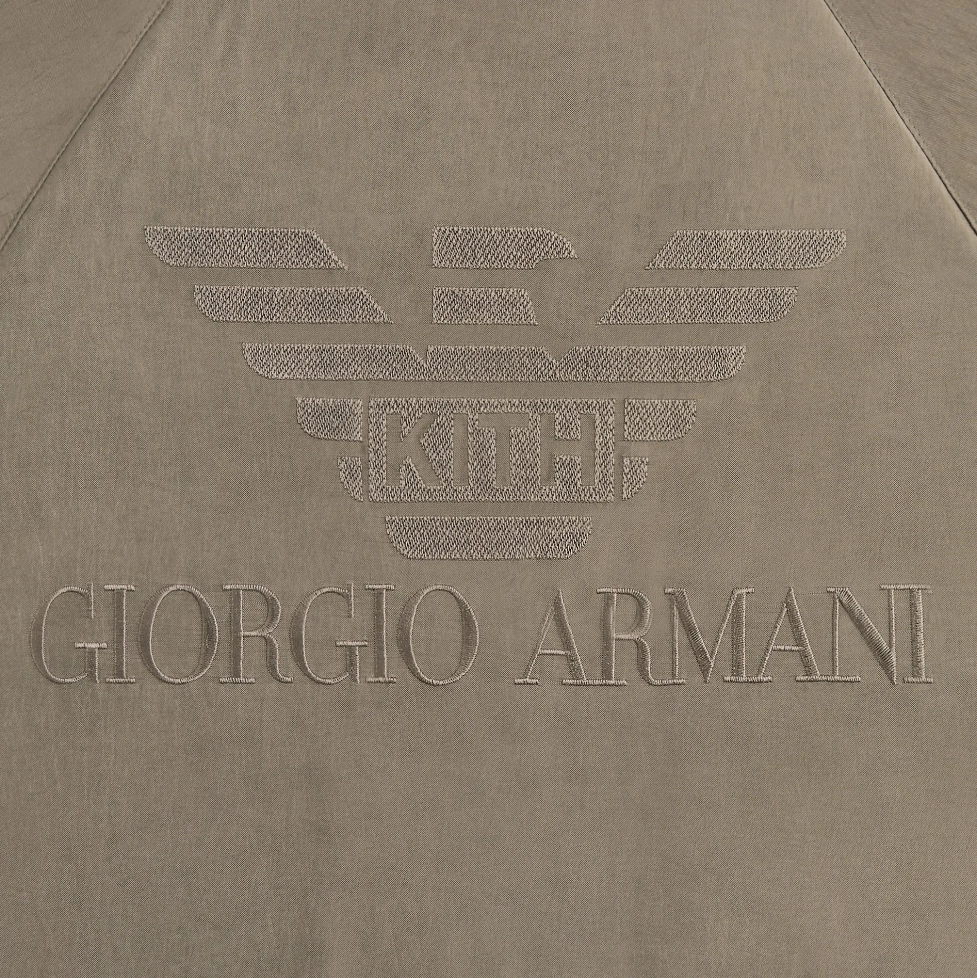 Blouson aviateur soyeux Giorgio Armani & Kith