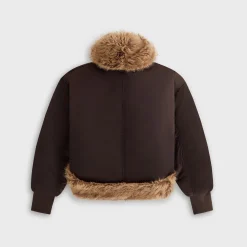 Blouson bomber réversible en fausse fourrure Kith Senna pour femme