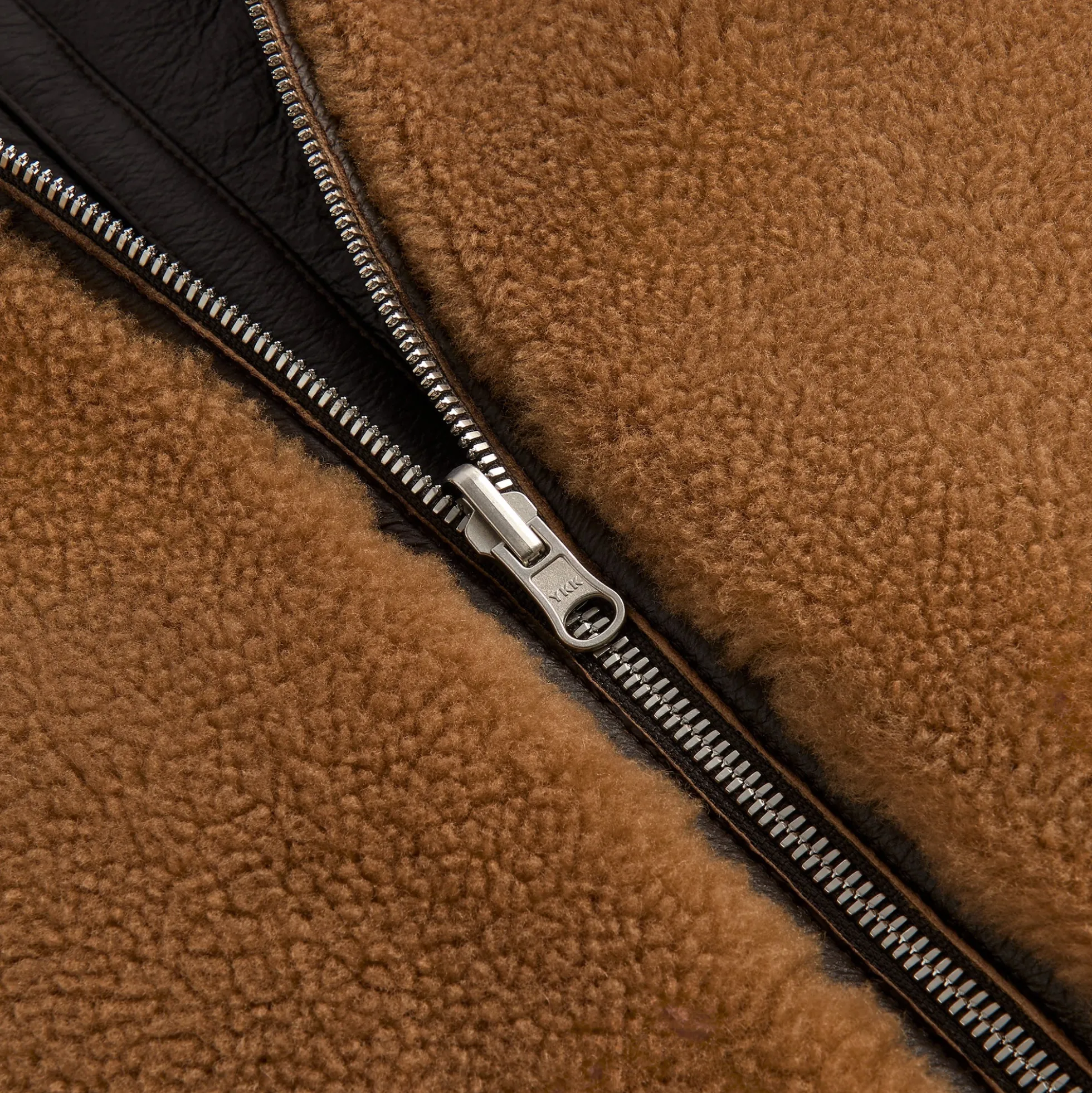 Blouson bomber réversible en peau de mouton retournée Kith