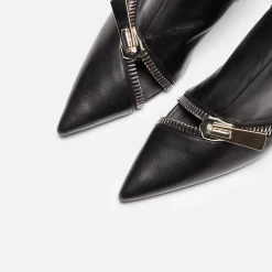 Bottines zippées