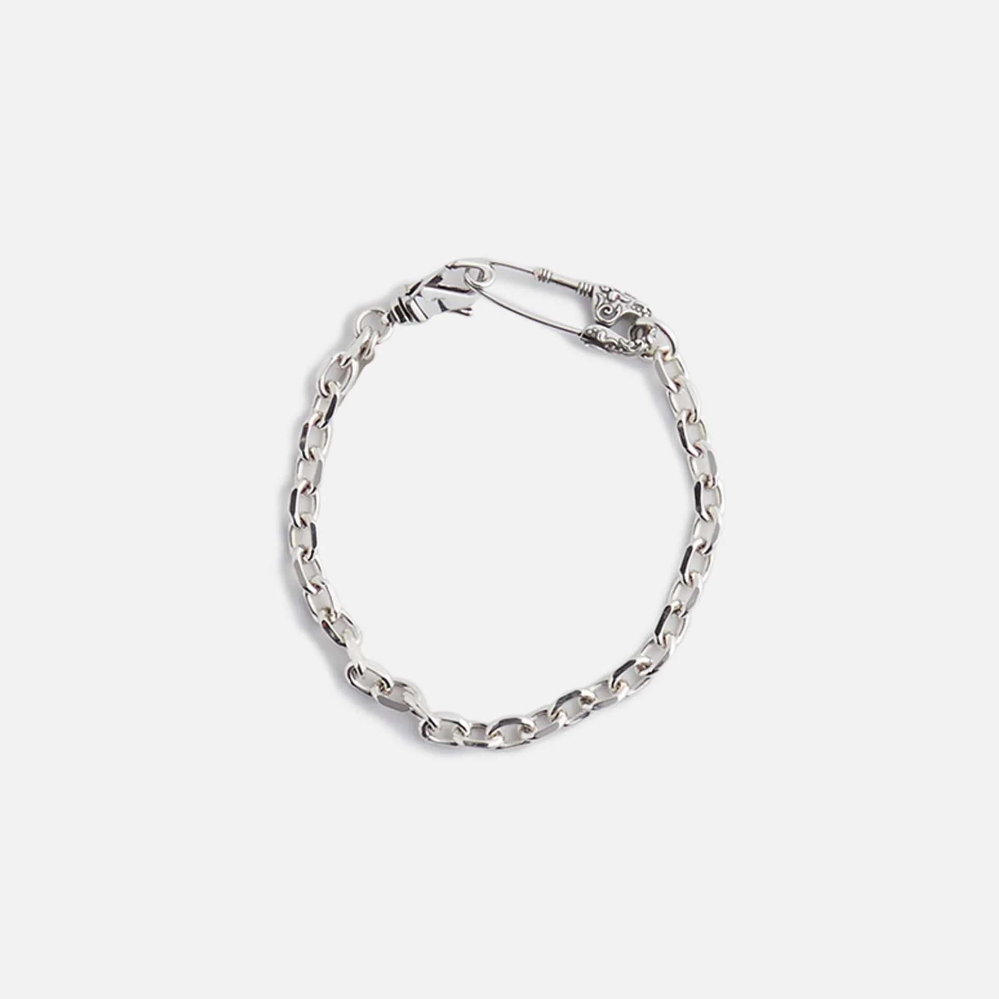 Bracelet épingle à nourrice avec blason