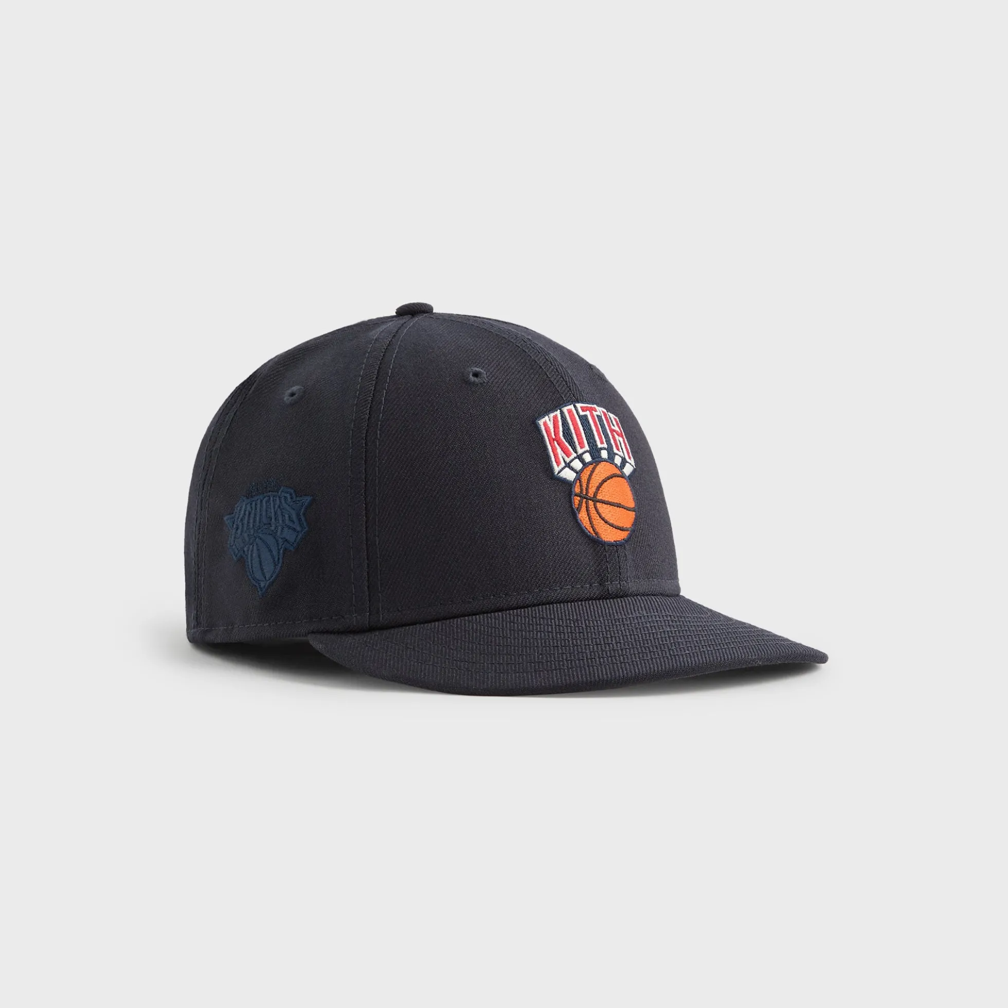 Casquette ajustée Kith & New Era 59FIFTY à profil bas pour les New York Knicks