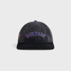 Casquette Kith & '47 pour les Mets de New York, en laine patchwork, manches longues