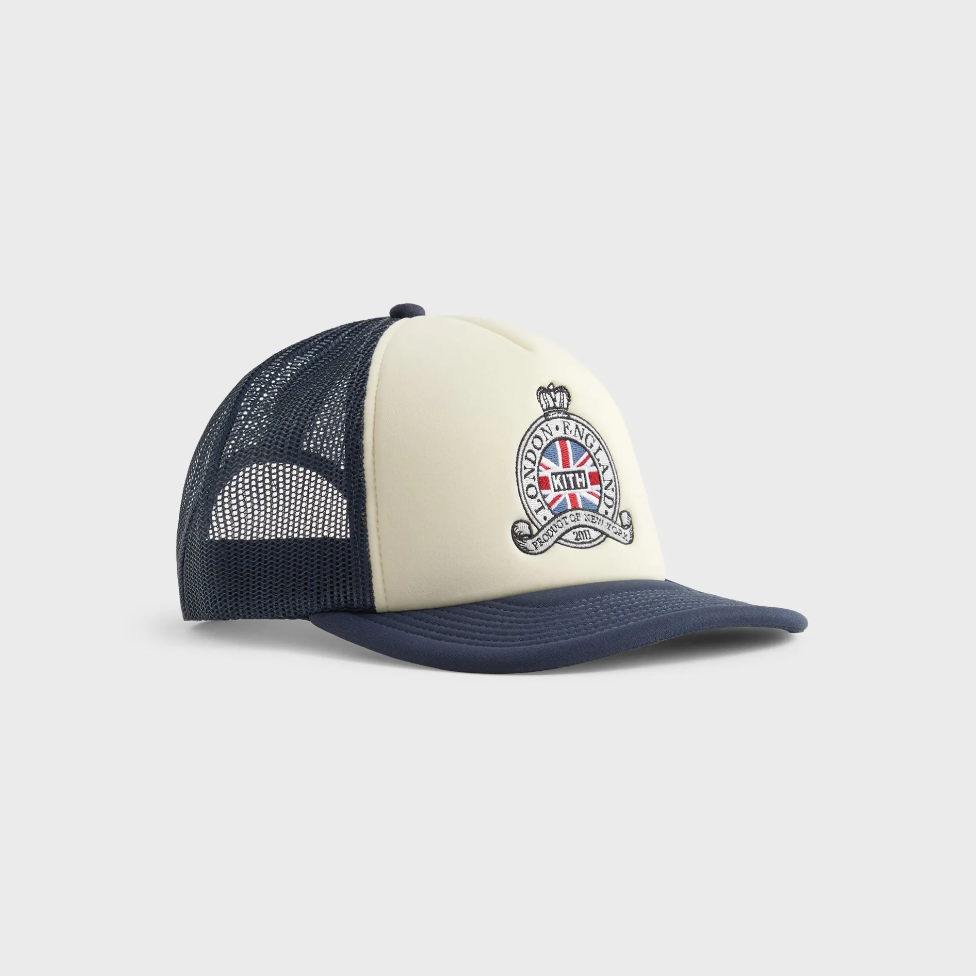 Casquette trucker Kith London Nolan bicolore en mousse polyuréthane