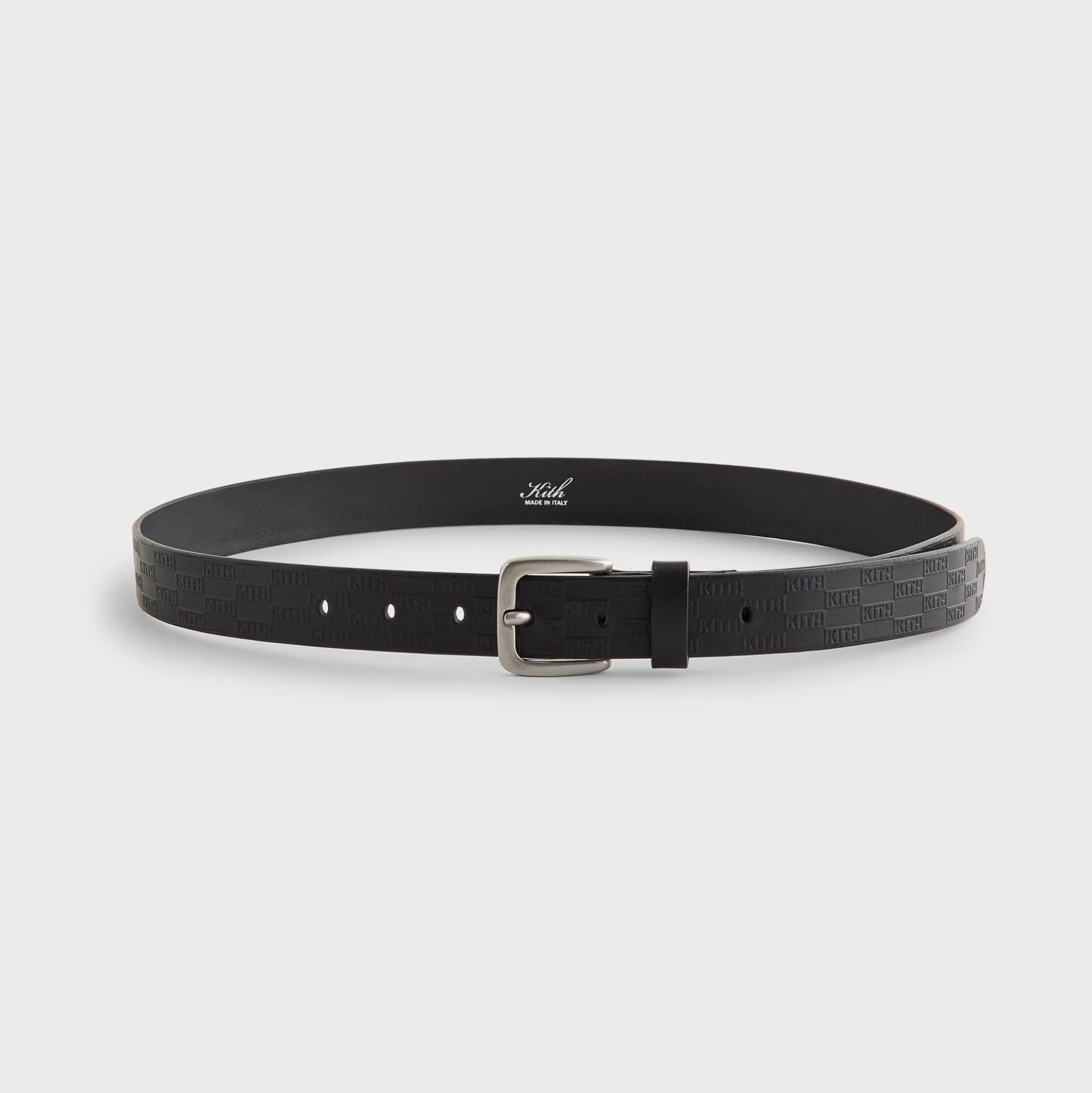 Ceinture Kith Monogram en cuir Vachetta