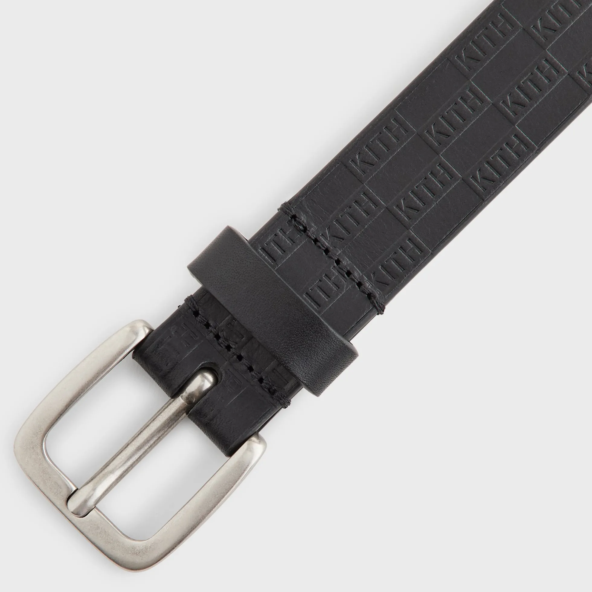 Ceinture Kith Monogram en cuir Vachetta