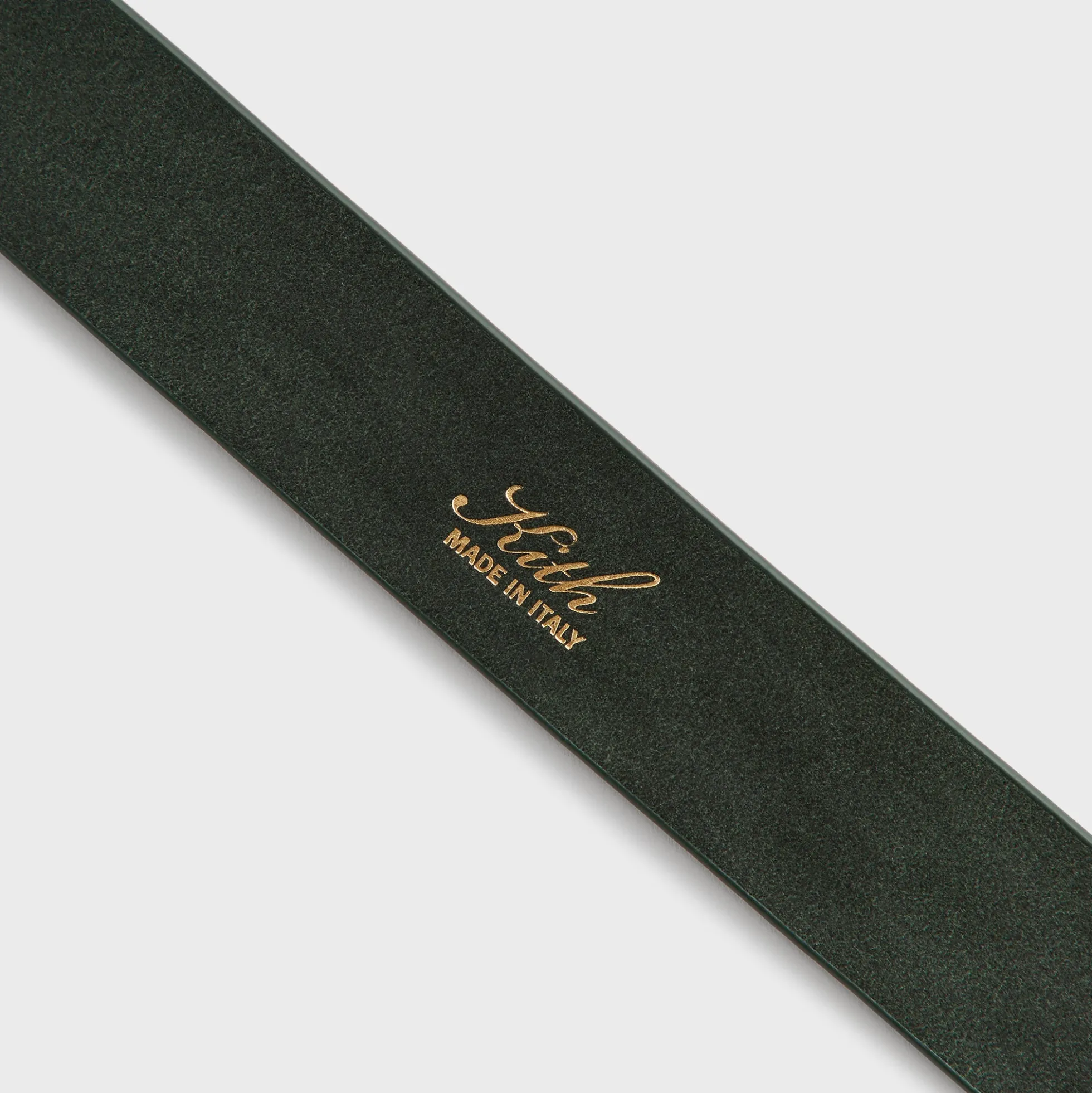 Ceinture Kith Monogram en cuir Vachetta