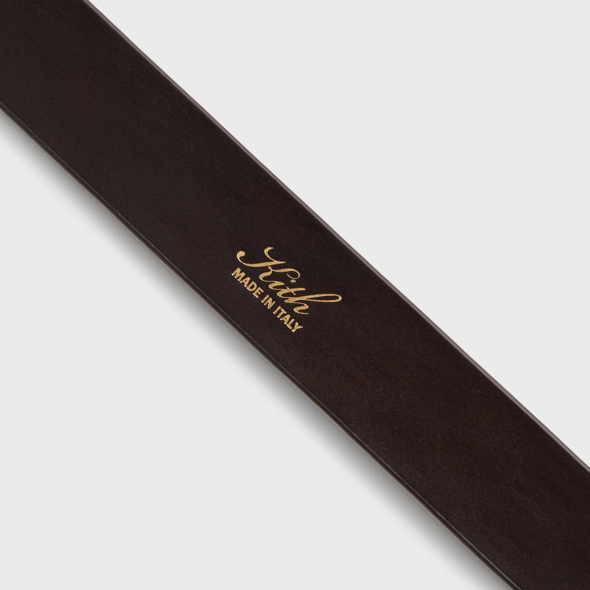 Ceinture Kith Monogram en cuir Vachetta