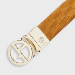 Ceinture réversible en daim Giorgio Armani & Kith