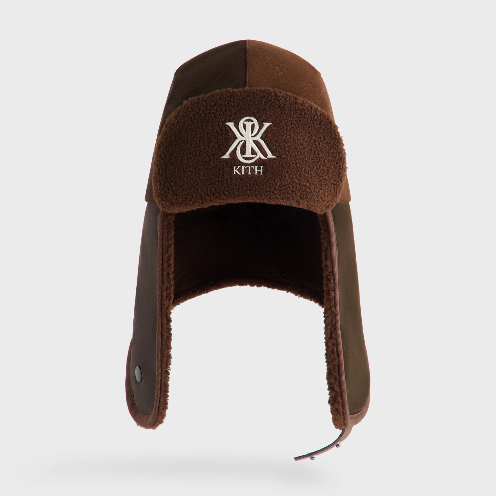 Chapeau trappeur doublé en sherpa Kith
