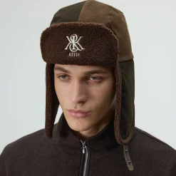 Chapeau trappeur doublé en sherpa Kith