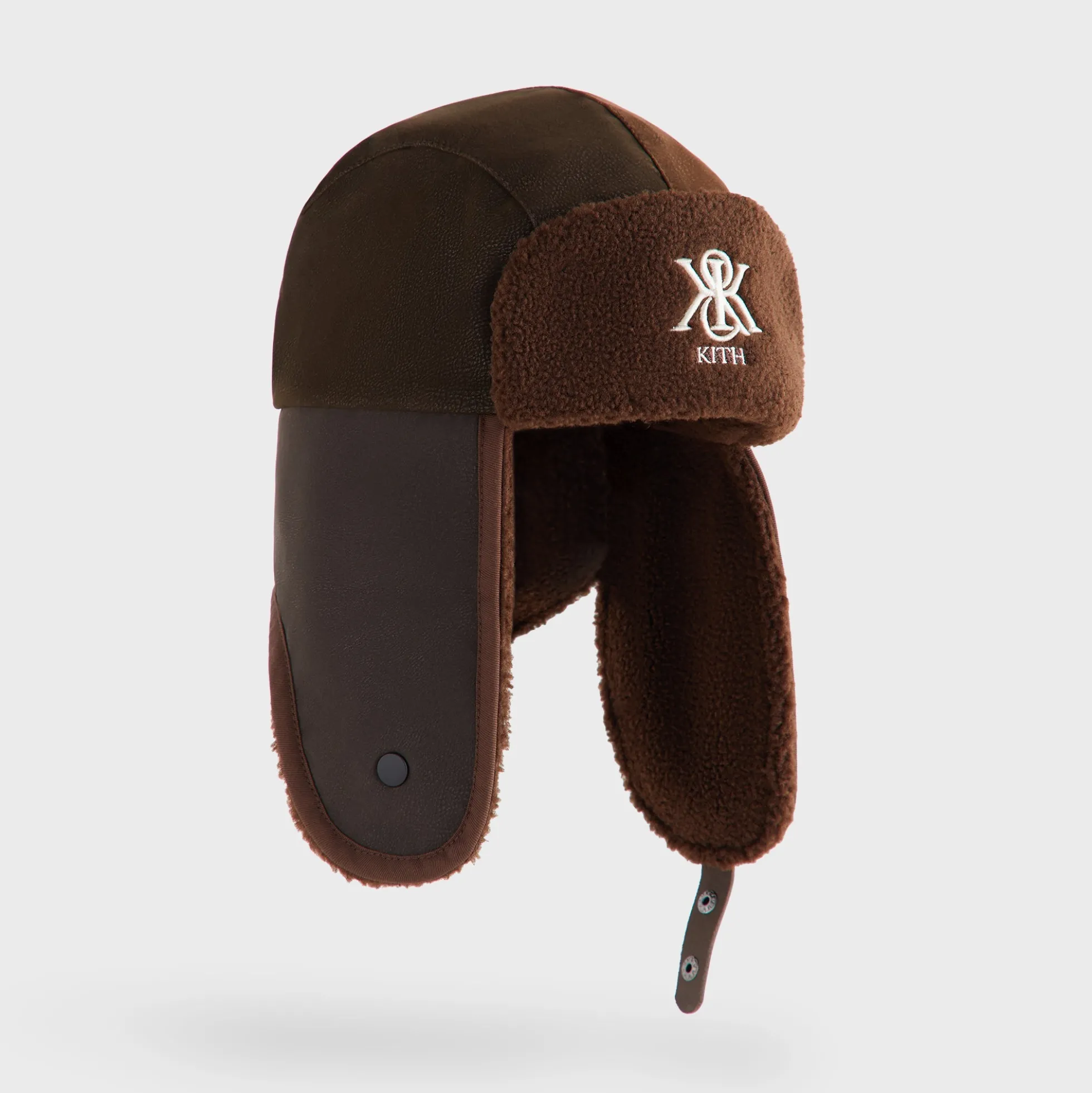 Chapeau trappeur doublé en sherpa Kith