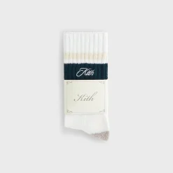 Chaussettes montantes en coton épais Kith