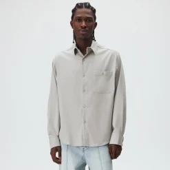 Chemise boutonnée en flanelle Kith Tomas
