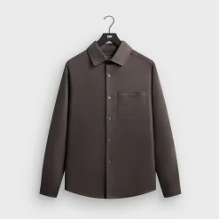 Chemise boutonnée en flanelle Kith Tomas