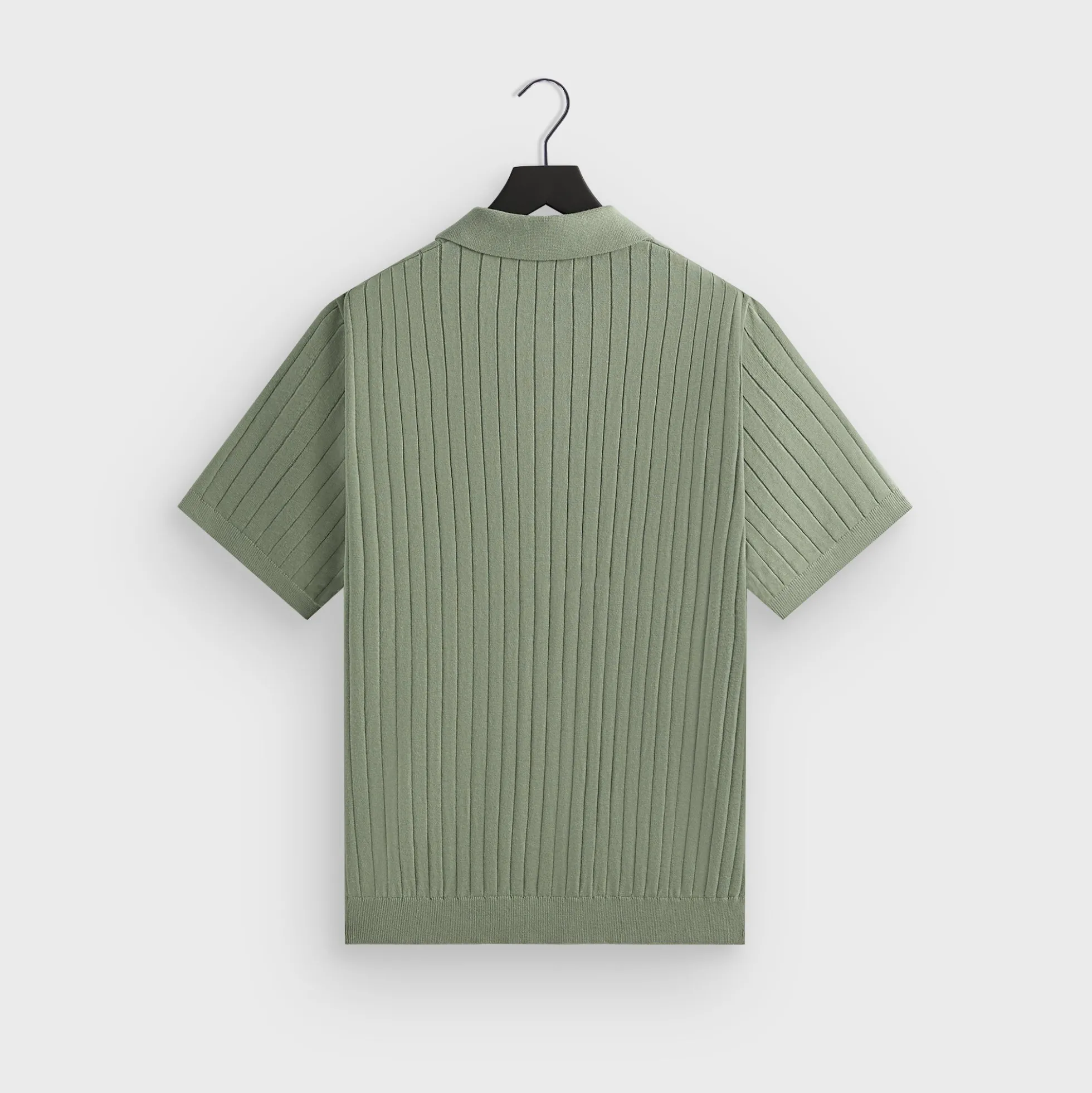 Chemise boutonnée à rayures en tricot Kith Rhys