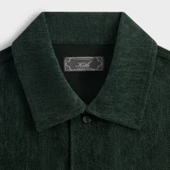 Chemise à boutons Kith Henson en velours à chevrons