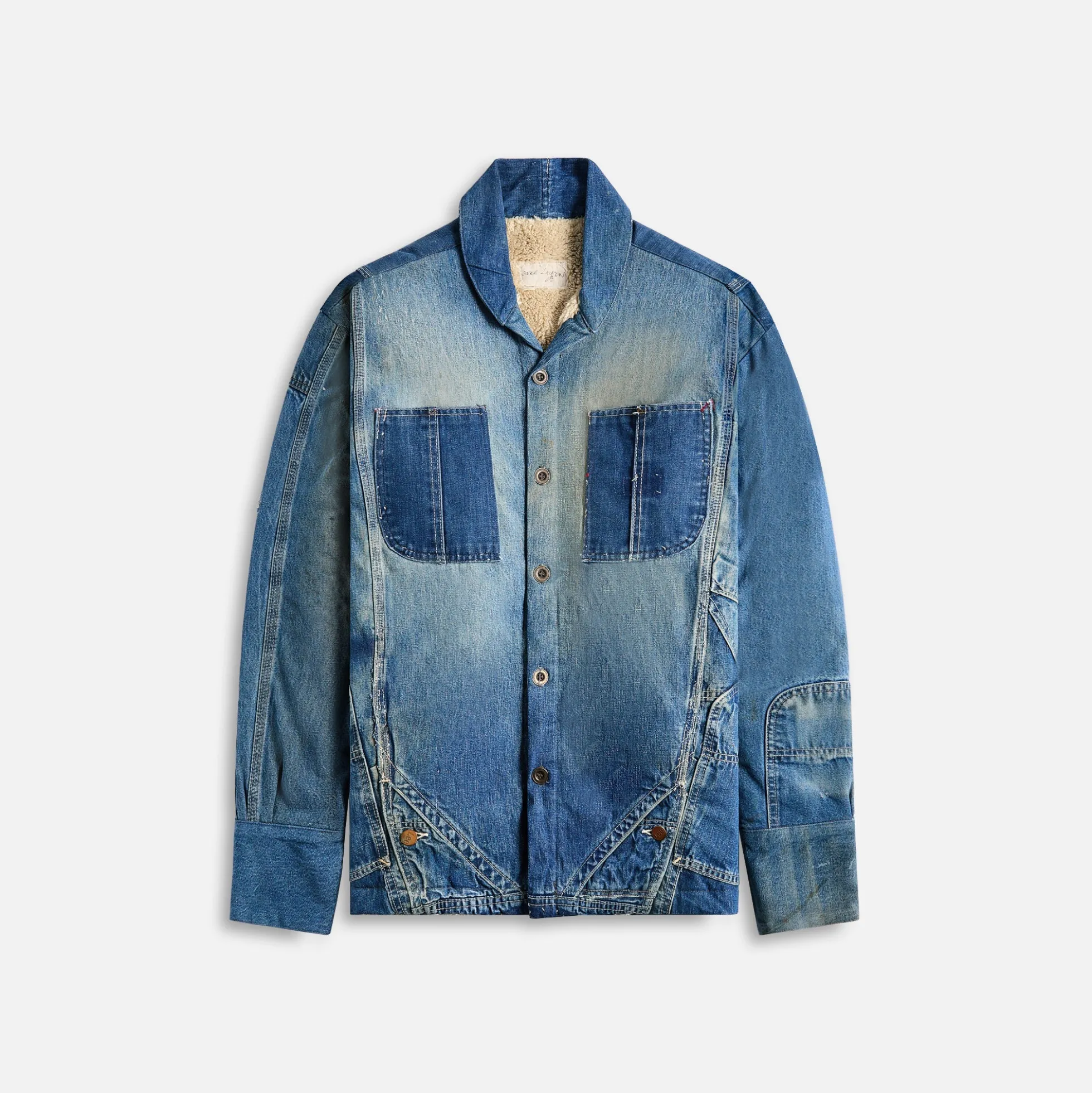 Chemise carrée doublée Sherpa