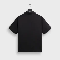 Chemise à col camp Thompson en soie et coton Kith
