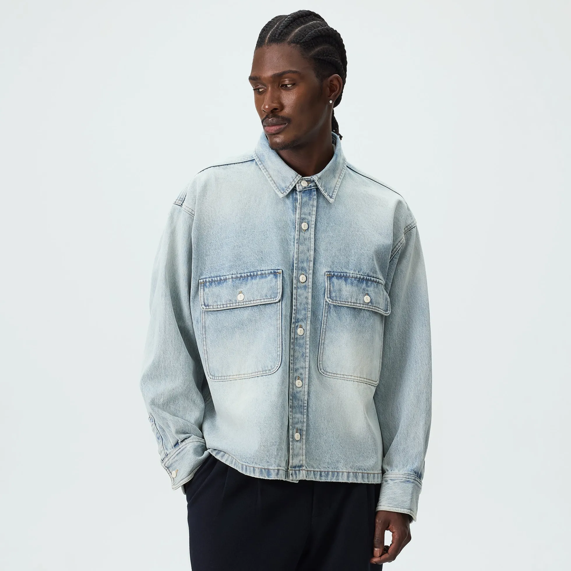 Chemise en denim Kith Henson