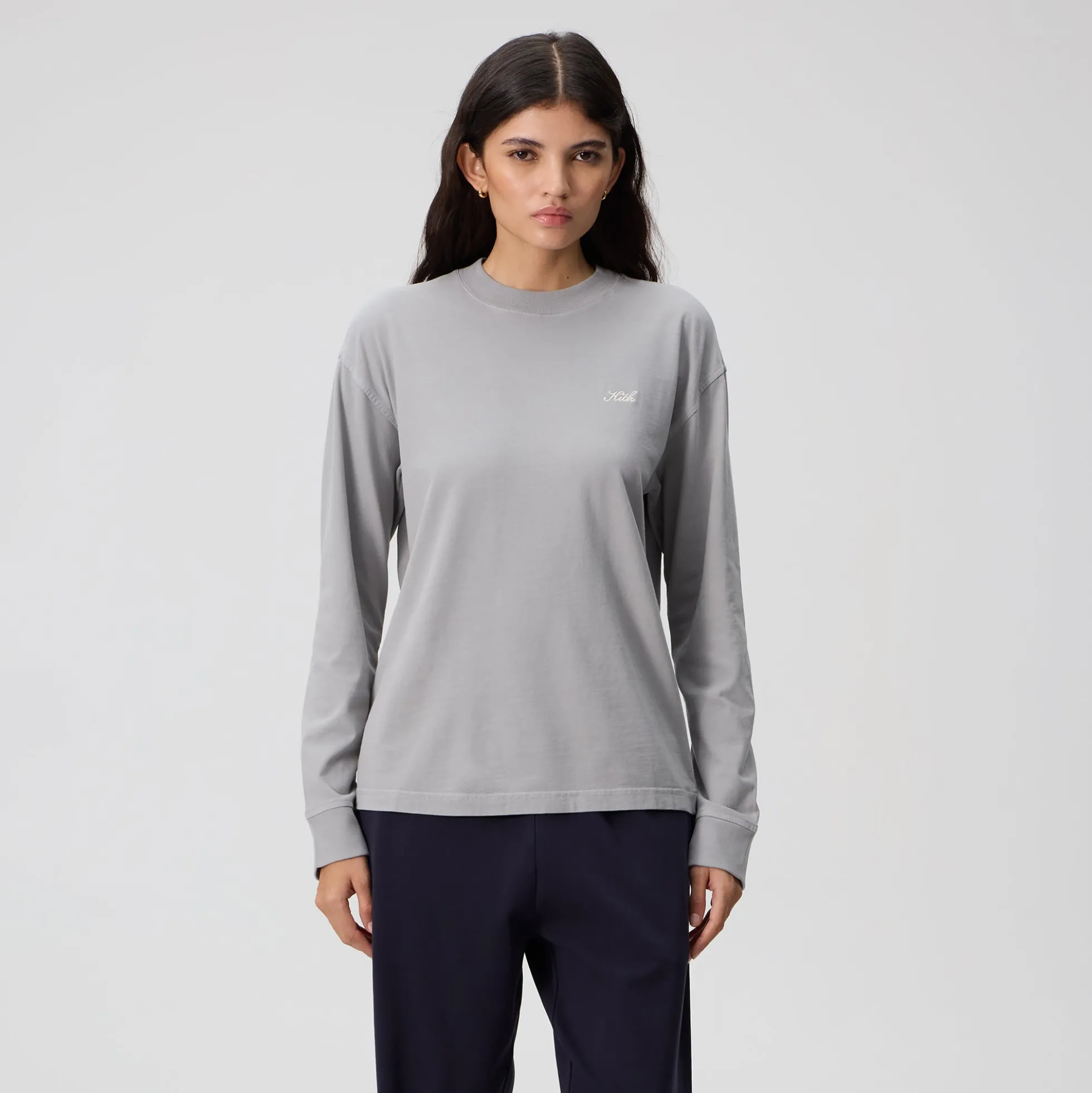 Chemise à manches longues oversize en daim Sonoma pour femme Kith