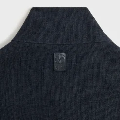 Chemise zippée Colton en maille ajourée Giorgio Armani & Kith