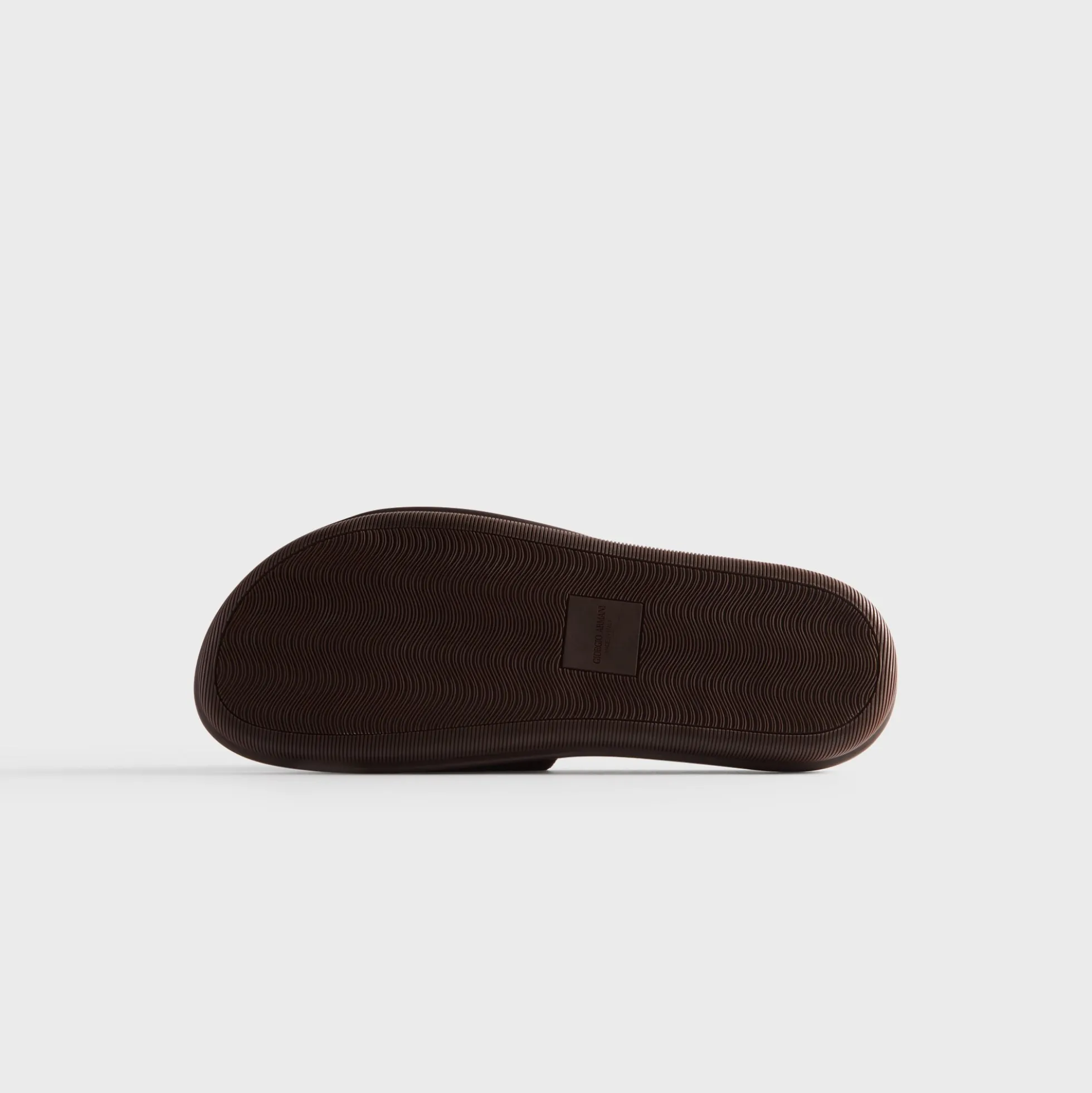 Claquettes en daim Giorgio Armani & Kith