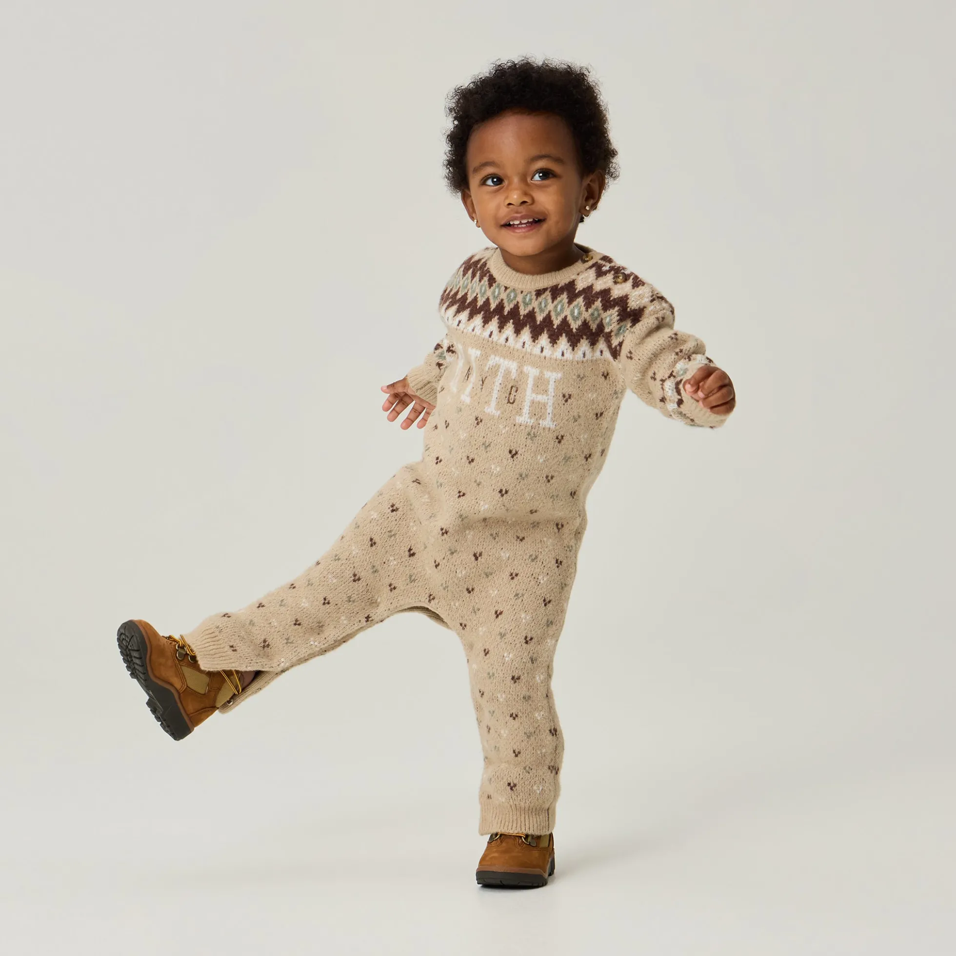 Combinaison-pyjama Kith Baby Novelty Fair Isle