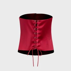 Corset en satin