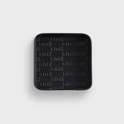 Dessous de verre en cuir monogramme Kith