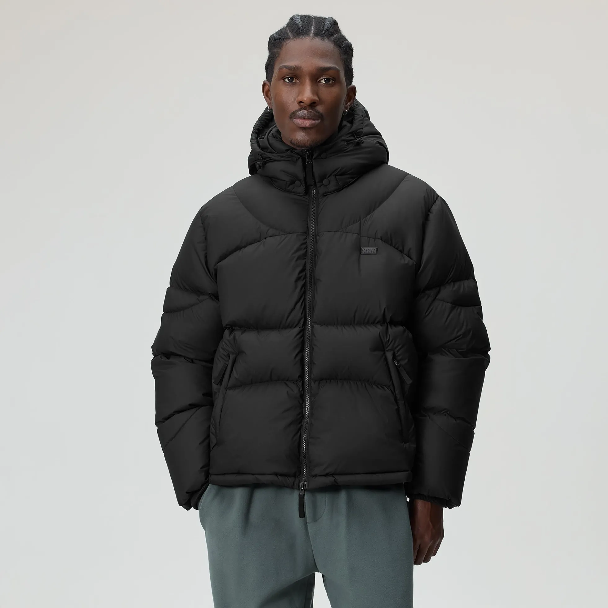 Doudoune Corey en taffetas extensible mat Kith