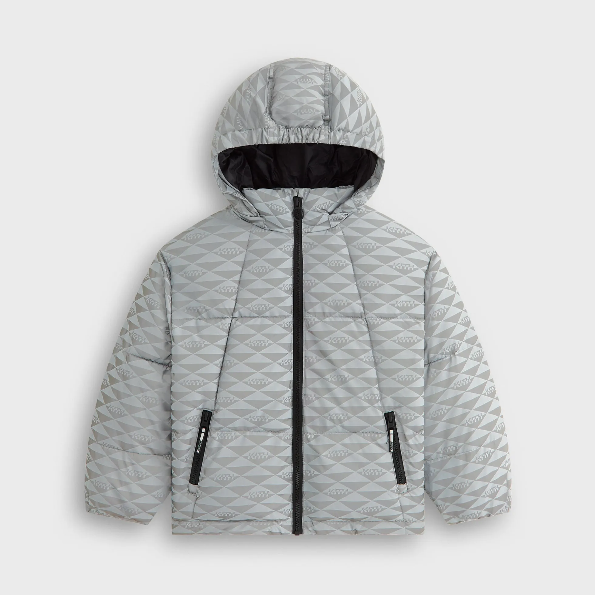 Doudoune mi-longue réfléchissante Kith pour enfants