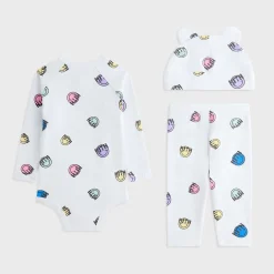 Ensemble body côtelé imprimé Kith Baby