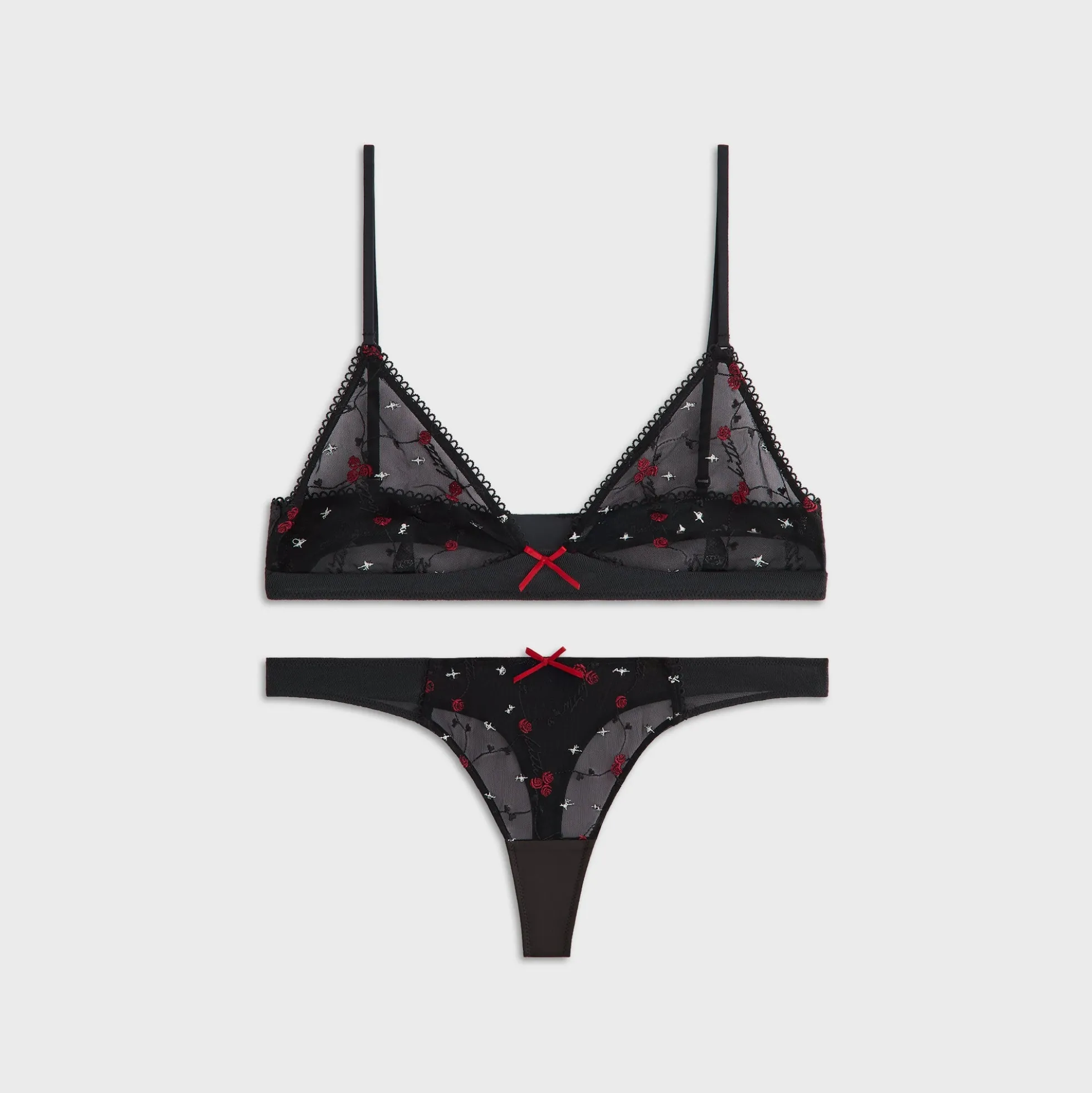 Ensemble brassière brodée Kith pour femme