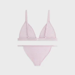 Ensemble brassière triangle en maille Kith pour femme