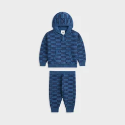 Ensemble pull à capuche Kith Baby Monogram
