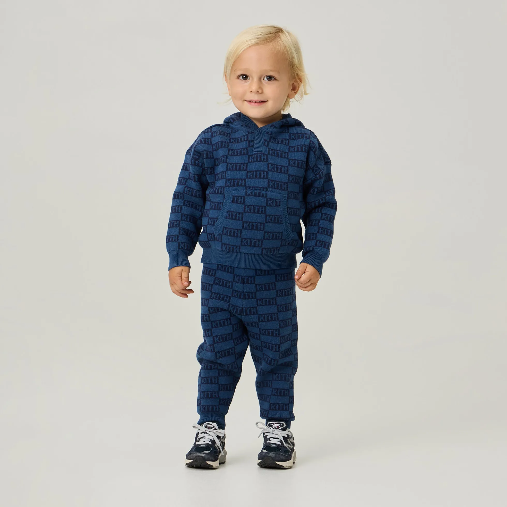 Ensemble pull à capuche Kith Baby Monogram