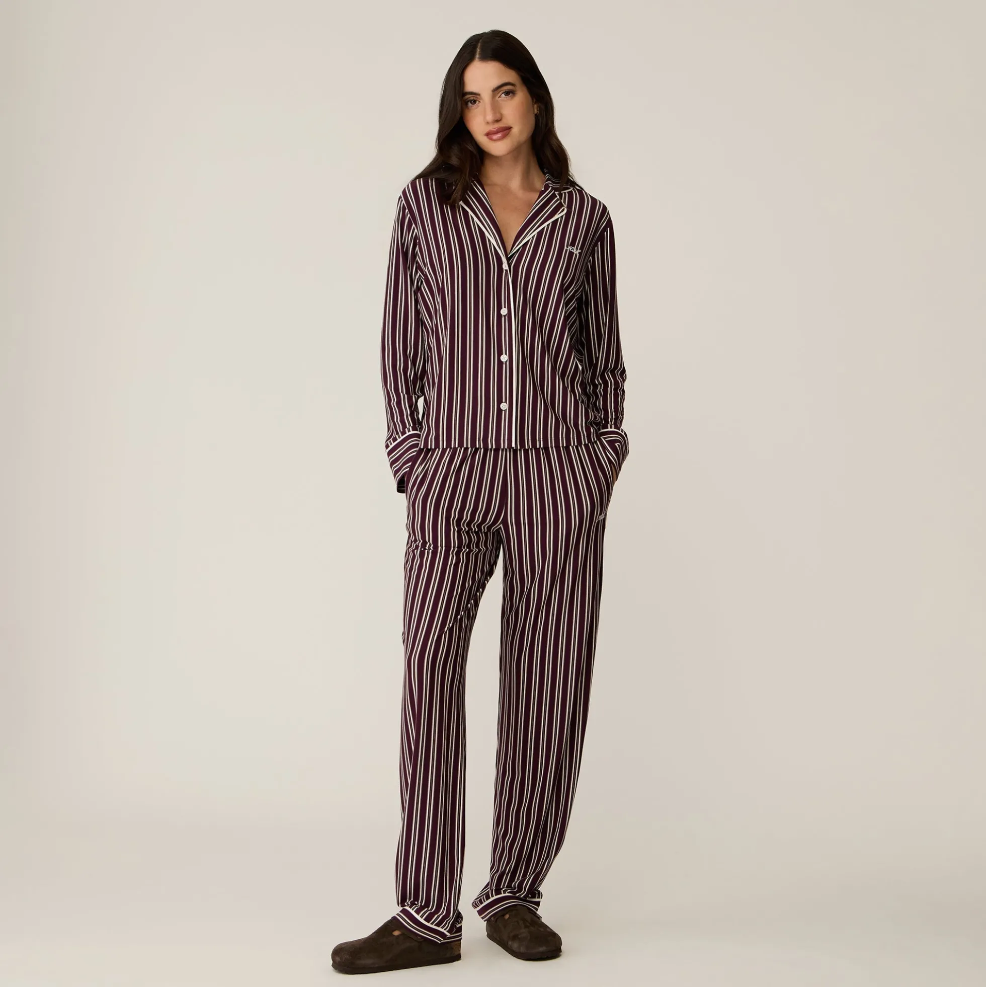 Ensemble pyjama rayé pour femme Kith