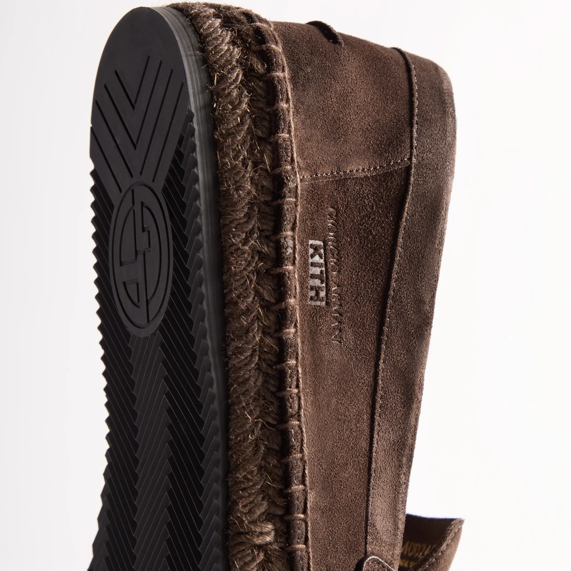 Espadrilles en daim Giorgio Armani & Kith