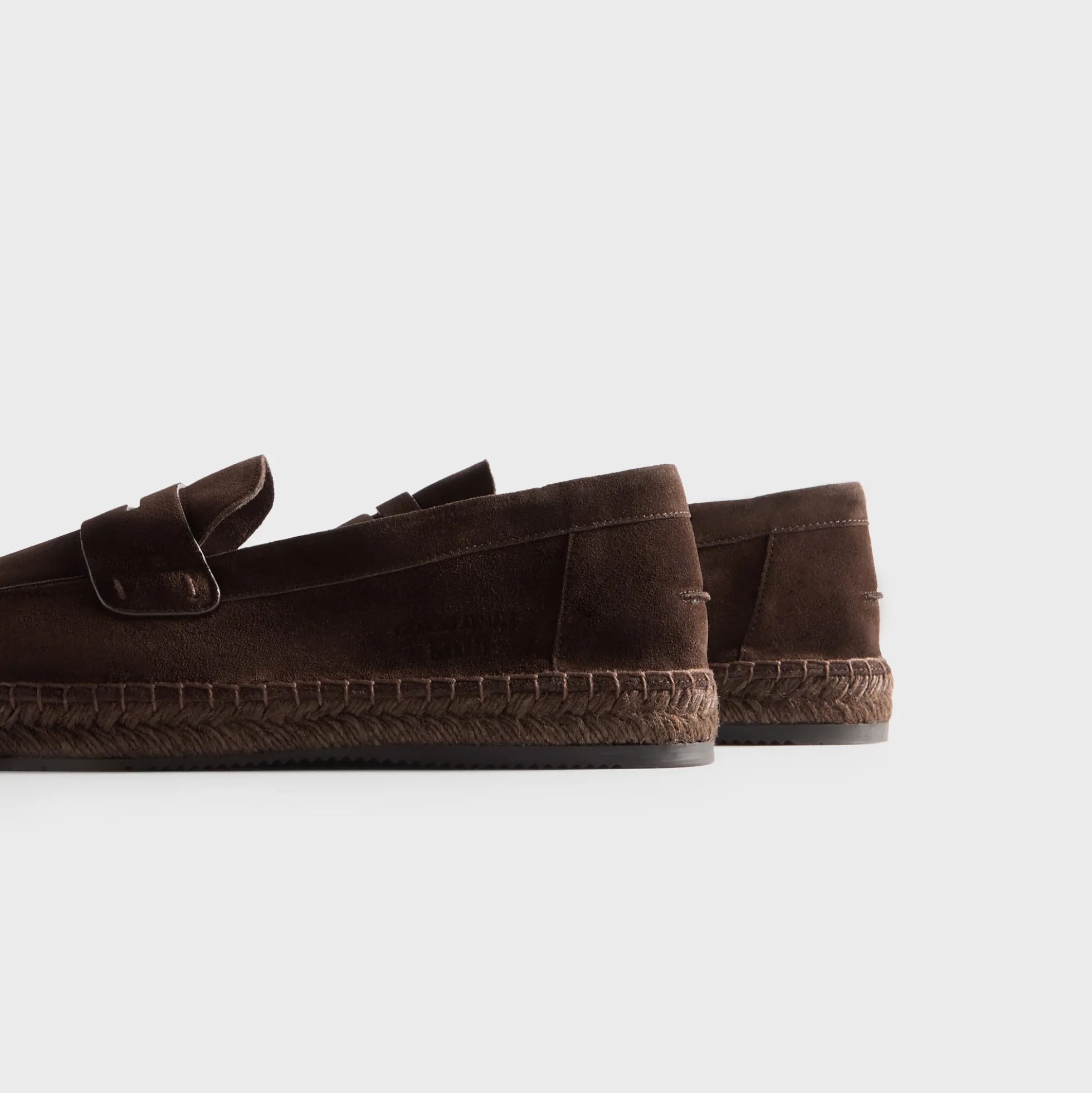 Espadrilles en daim Giorgio Armani & Kith