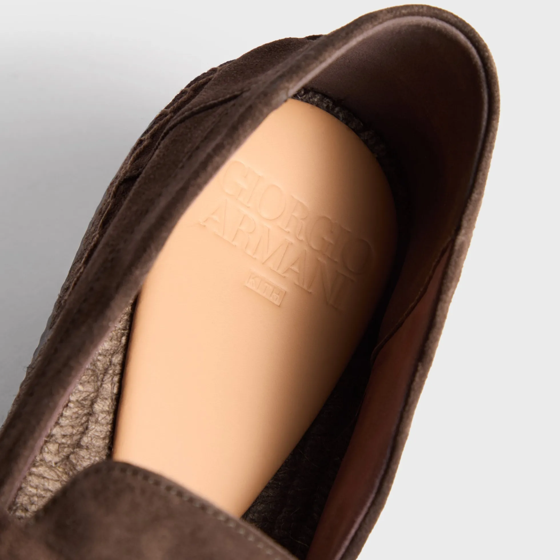 Espadrilles en daim Giorgio Armani & Kith