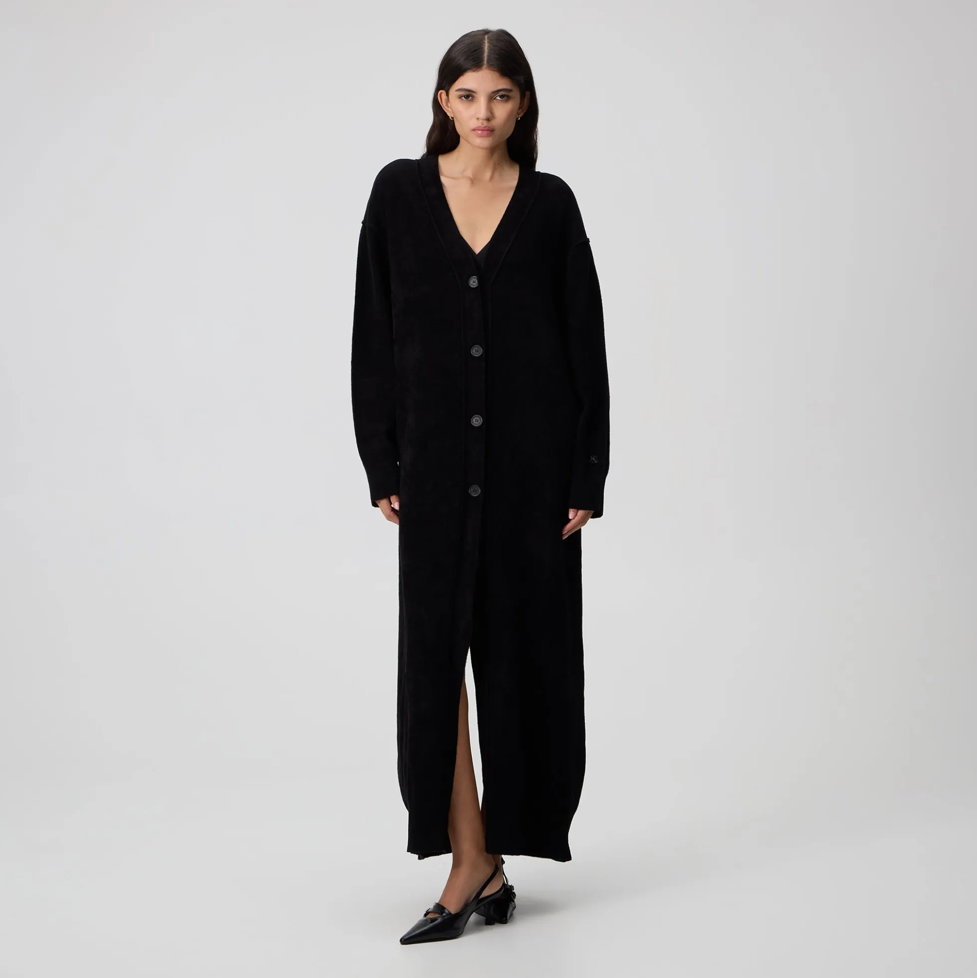 Gilet long en chenille Cosette pour femme de Kith