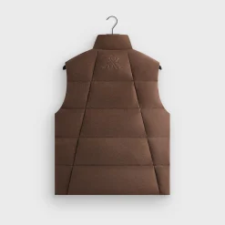 Gilet mi-long en jersey feutré Kith